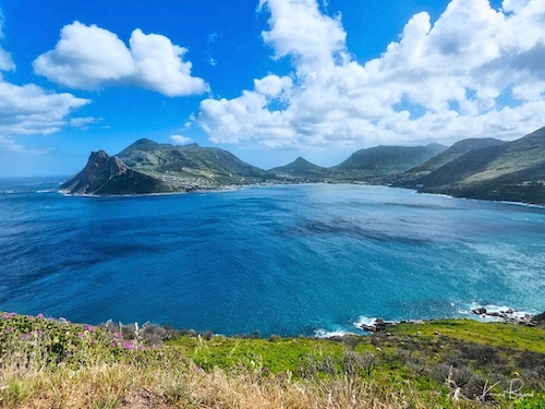 Hout Bay (Afrikaans Houtbaai). South Africa